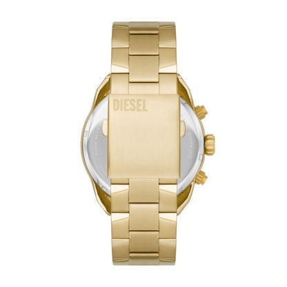 DIESEL SPIKED GOLD-TONE CHRONOGRAPH WATCH DZ4608 (M)