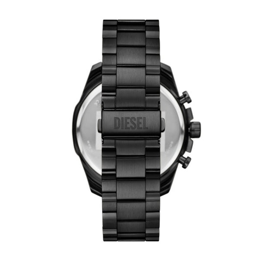 DIESEL MEGA CHIEF BLACK DIAL WATCH DZ4689 (M)
