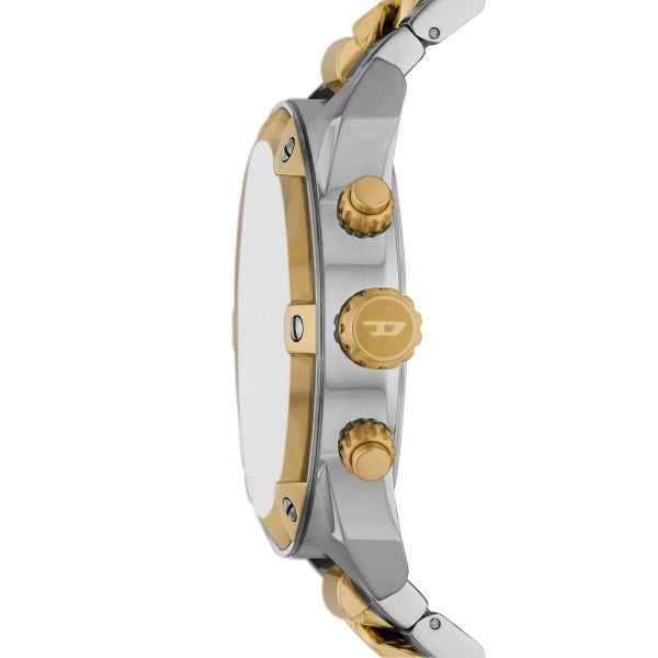 DIESEL SPIKED GOLD AND WHITE WATCH DZ4629 (M)