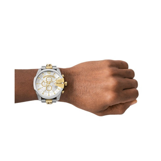 DIESEL MEGA CHIEF DUAL-TONE  WATCH DZ4672 (M)