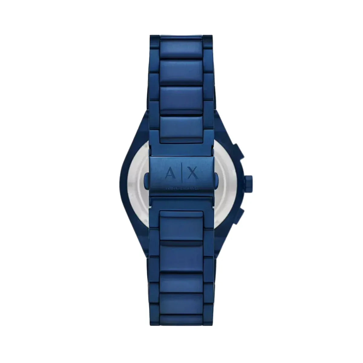ARMANI EXCHANGE SYNC BLUE CHRONOGRAPH STAINLESS STEEL WATCH AX4189 (M)