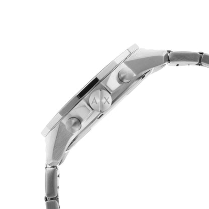 ARMANI EXCHANGE BANKS BLACK DIAL STAINLESS STEEL CHRONOGRAPH WATCH AX1720 (M)