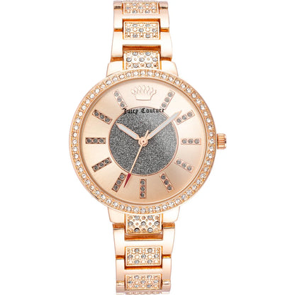 Juicy Couture Women’s Rose Gold Quartz Watch – JU-1036164
