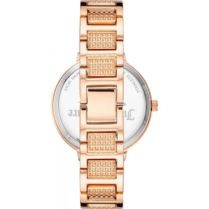 Juicy Couture Women’s Rose Gold Quartz Watch – JU-1036164
