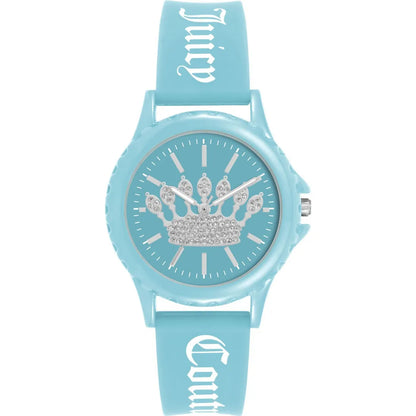 Juicy Couture Women’s Blue Rhinestone Quartz Watch – JUCO-1036231