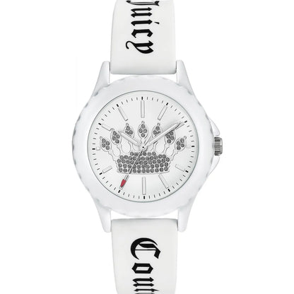 Guess Women’s White Silicone Quartz Watch – JU-1036232