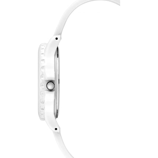 Guess Women’s White Silicone Quartz Watch – JU-1036232