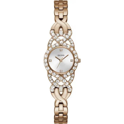 GUESS ELEGANT STAINLESS STEEL QUARTZ ANALOG WATCH