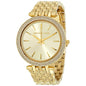 MICHAEL KORS - DARCI GLITZ GOLD DIAL PAVE BEZEL CRYSTAL WATCH - MK3191 (W)