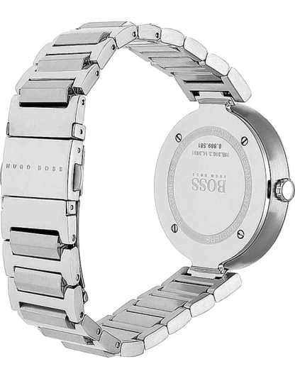 HUGO BOSS WATCH ALLUSION SILVER DIAL STAINLESS STEEL BAND - 1502414 (W)