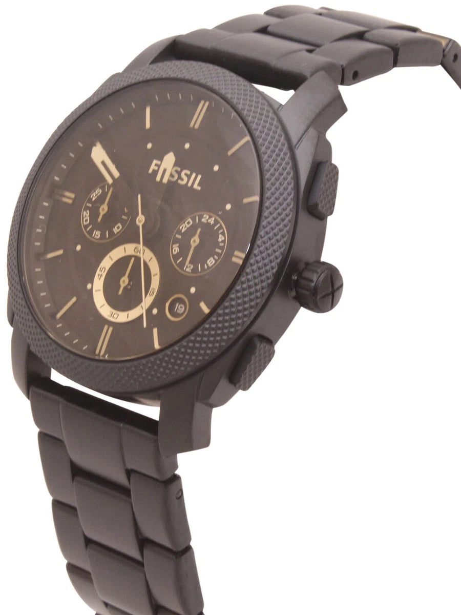 FOSSIL MACHINE CHRONOGRAPH DARK BROWN DIAL MEN'S WATCH FS4682