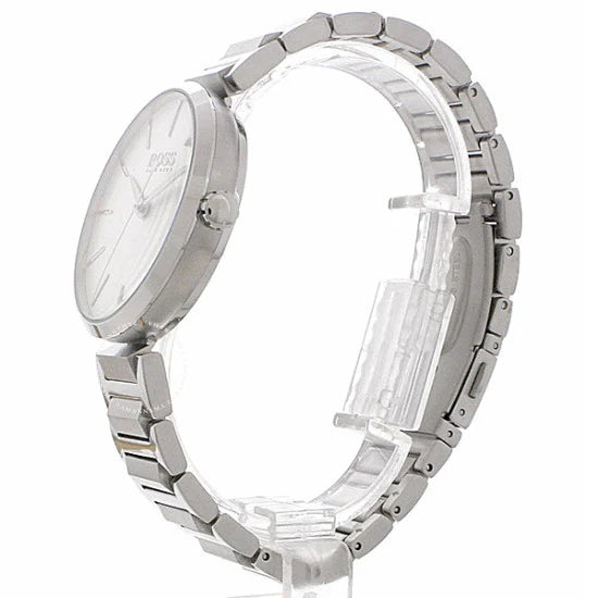HUGO BOSS WATCH ALLUSION SILVER DIAL STAINLESS STEEL BAND - 1502414 (W)