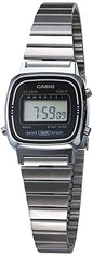 Casio LA670WA-1 Classic Black Silver Digital Watch