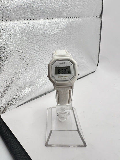 CASIO DIGITAL WHITE STRAP WATCH LA-11WL-7APB (W)