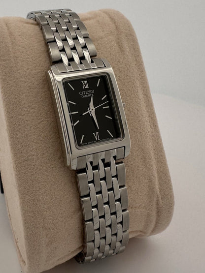 Citizen Quartz Women's Silver-Tone Stainless Steel Watch - EJ5850-57E