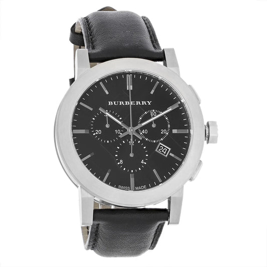 BURBERRY - THE CITY SWISS CHRONOGRAPH WATCH - BU9356 (M)