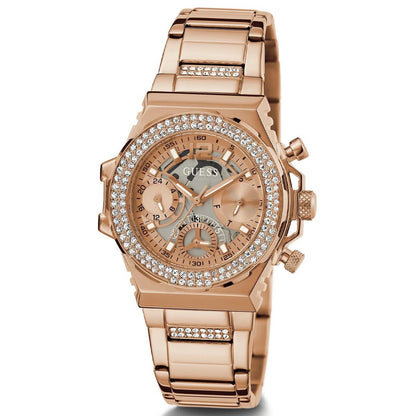 GUESS ROSE GOLD STAINLESS STEEL ANALOG QUARTZ WATCH